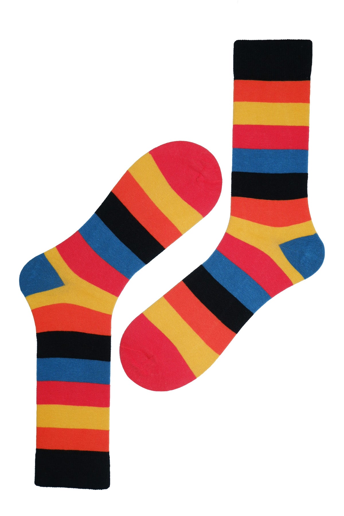 Men's Colorful 5 Pack Crew Socks